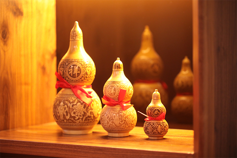 Hồ Lô Gỗ Đào Hoá Sát