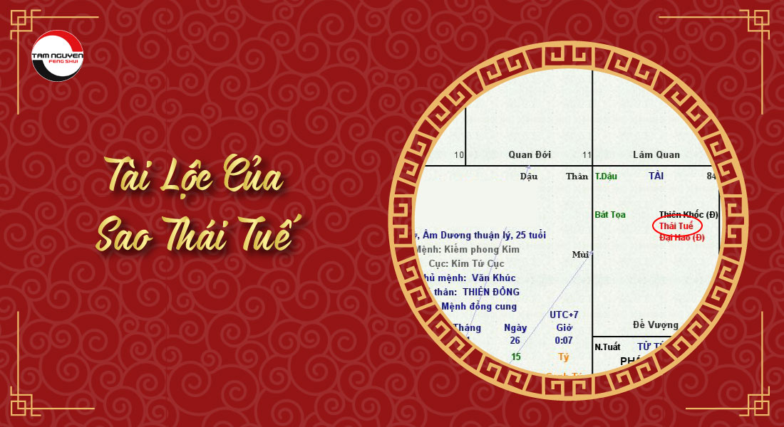 thái tuế cung phu thê